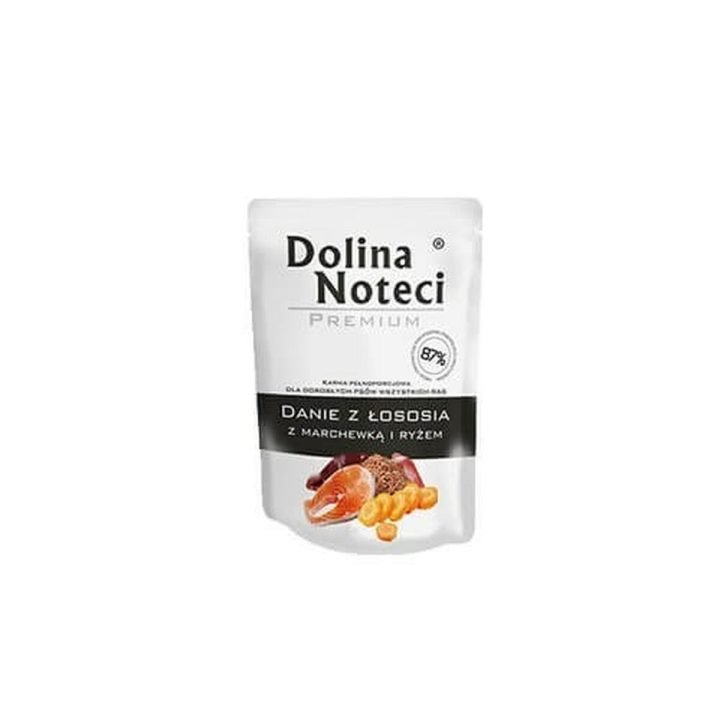 Mokré jedlo Dolina Noteci Premium Lososová Mrkva 300 g