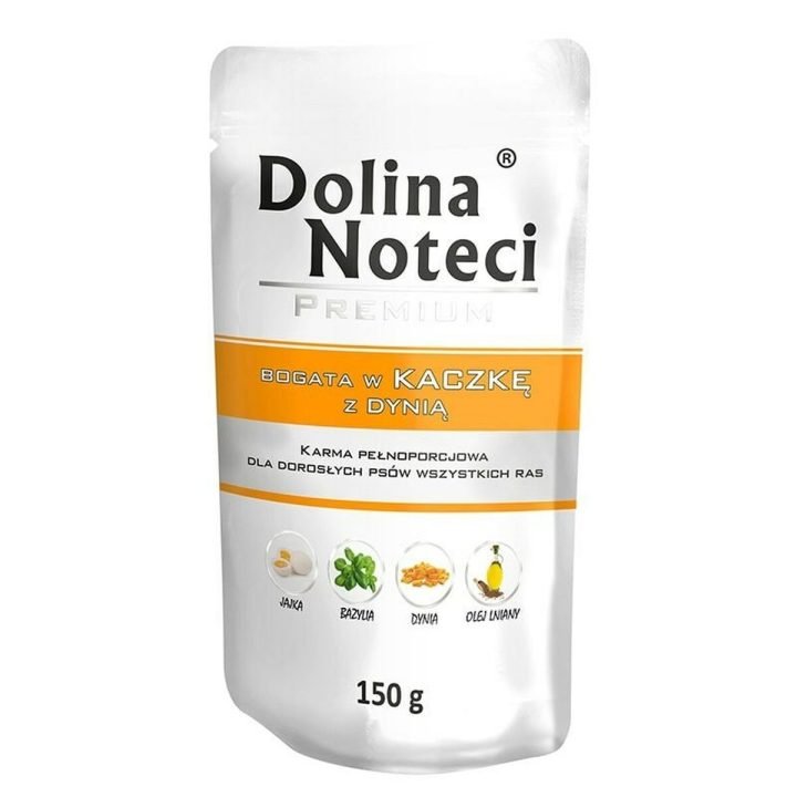 Mokré jedlo Dolina Noteci Premium Kačica Tekvica 150 g