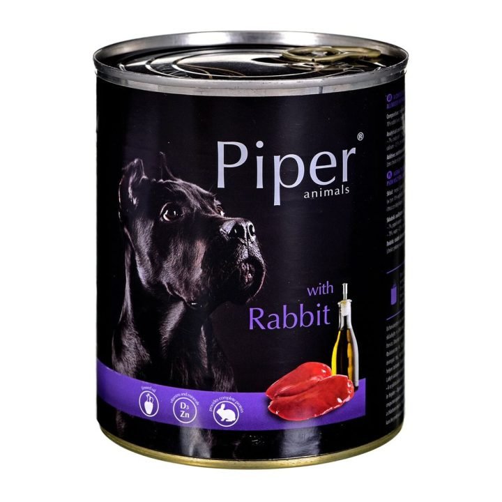 Mokré jedlo Dolina Noteci Piper Animals Králik