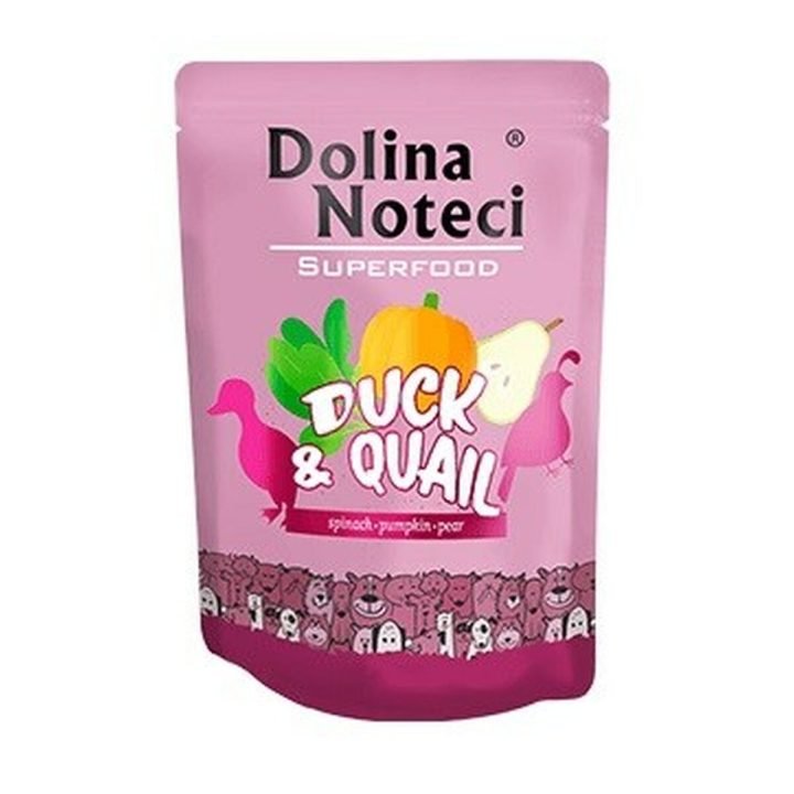 Mokré jedlo Dolina Noteci Superfood Kačica 300 g