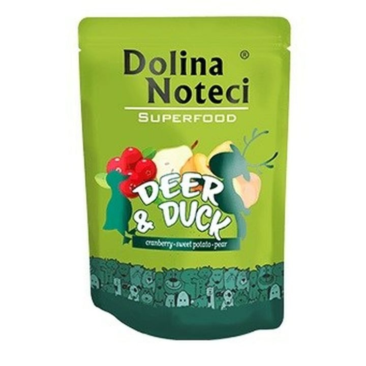 Mokré jedlo Dolina Noteci Superfood Kačica Sob 300 g
