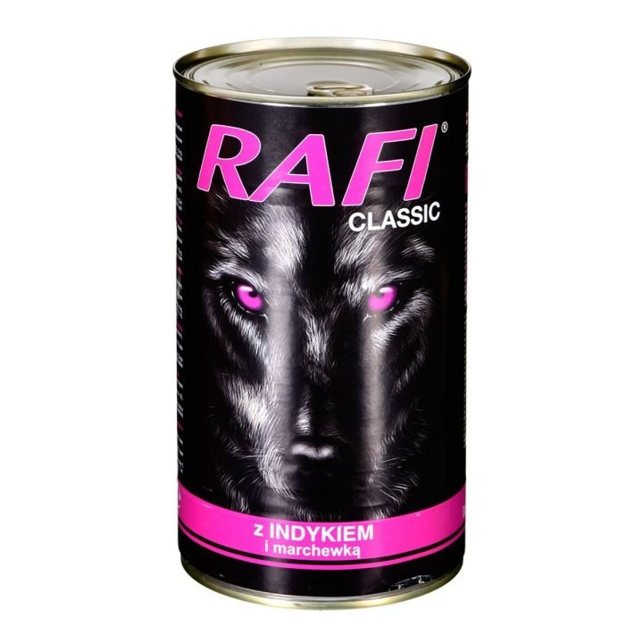 Mokré jedlo Dolina Noteci Rafi Classic Páv 1,2 kg