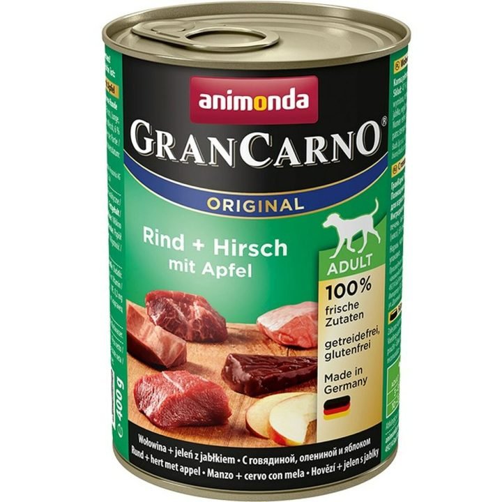 Mokré jedlo Animonda GranCarno Original Jablko Teľacie mäso Sob