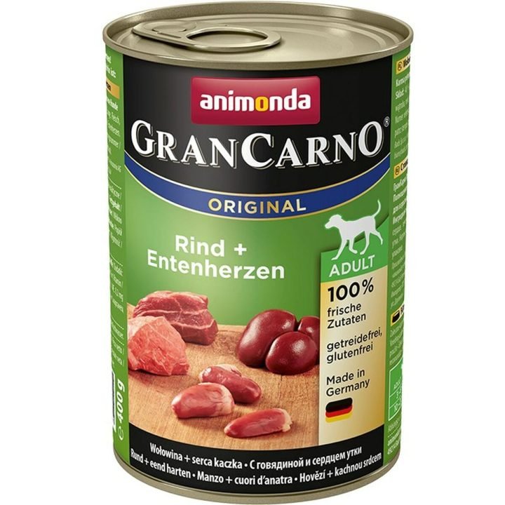 Mokré jedlo Animonda GranCarno Original Teľacie mäso Kačica