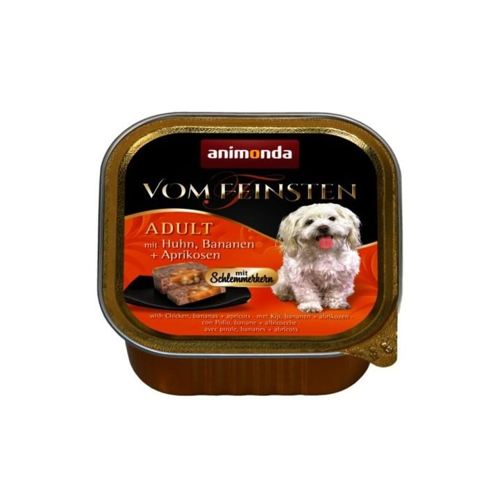 Mokré jedlo Animonda Vom Feinsten gourmet Marhuľa Kurča Banana 150 g