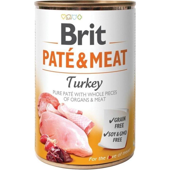 Mokré jedlo Brit Kurča Páv