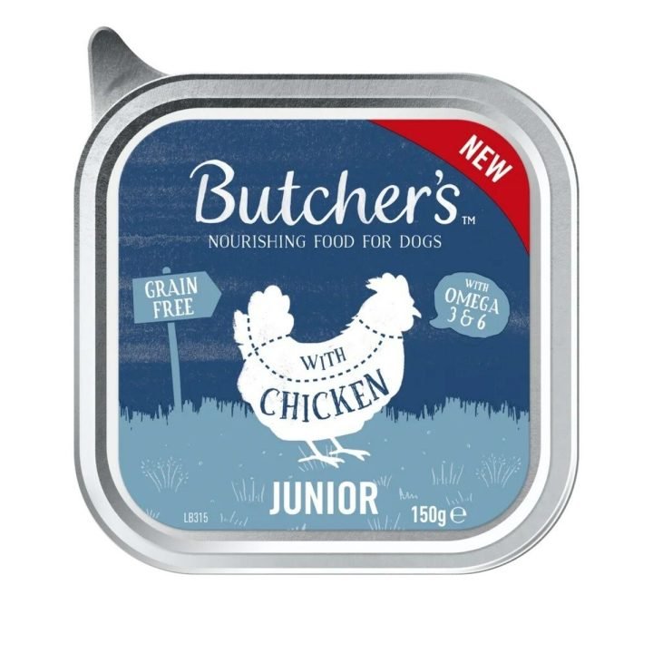 Mokré jedlo Butcher's Original Junior Kurča Teľacie mäso