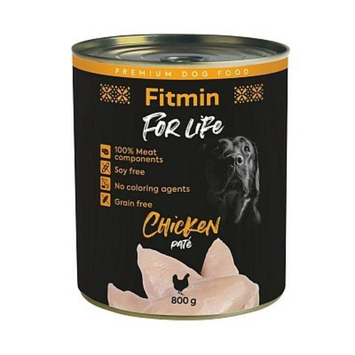 Mokré jedlo Fitmin for life Kurča