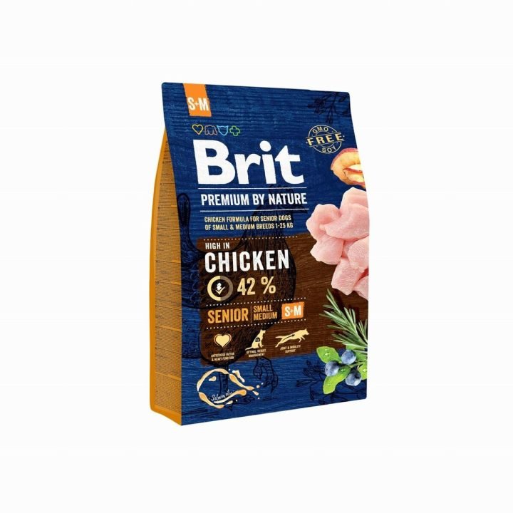 Krmivo Brit Premium Kurča 3 Kg