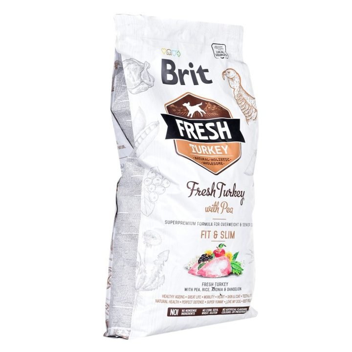 Krmivo Brit Fresh Dospelý Páv Ryby Zelený hrášok 12 kg