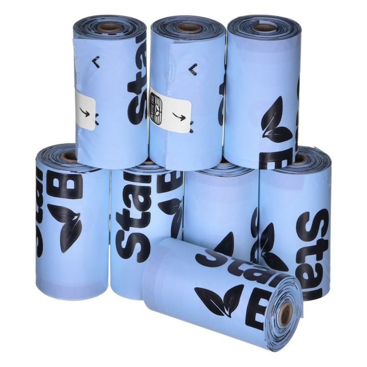 Vrecia na odpad Starch Bag 961830 Modrá (120 Kusy)