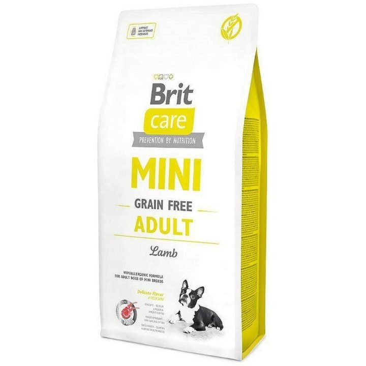 Krmivo Brit Care Mini Grain Free Dospelý Baránok 7 kg