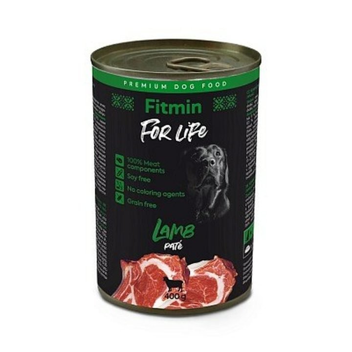 Mokré jedlo Fitmin Baránok 400 g
