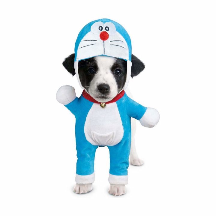Kostým pre psa Doraemon 2 Kusy
