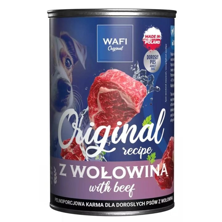 Mokré jedlo WAFI Original recipe Beef Teľacie mäso 400 g