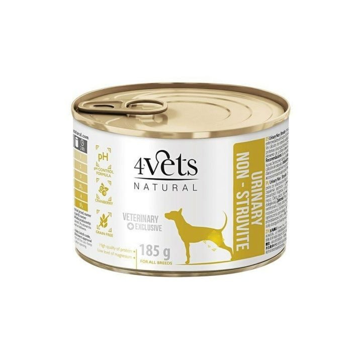 Mokré jedlo 4VETS Natural Urinary No Struvit Páv