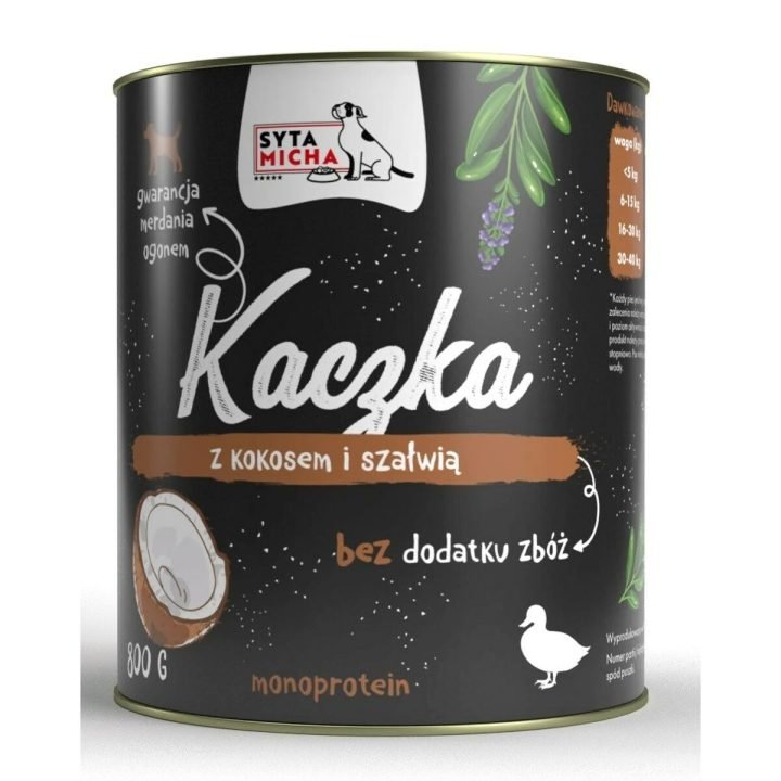 Mokré jedlo SYTA MICHA Kačica