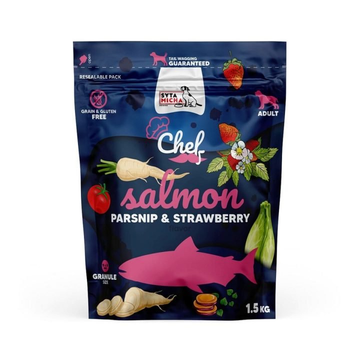 Krmivo SYTA MICHA Chef Jahoda Ryby