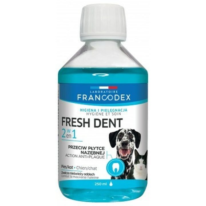 Ústna voda Francodex Fresh dent Mačka pes