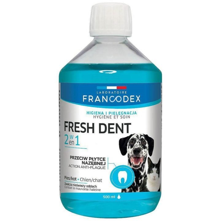 Ústna voda Francodex Fresh dent Mačka pes