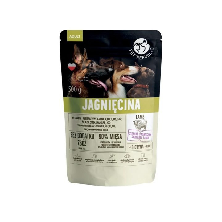 Mokré jedlo PETREPUBLIC 500 g