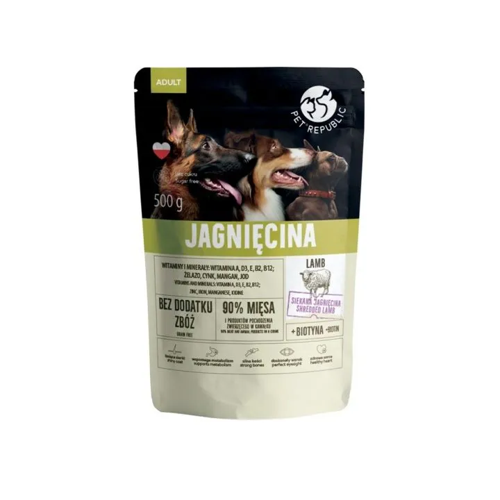 Mokré jedlo PETREPUBLIC 500 g