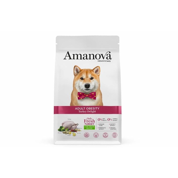 Krmivo Amanova Adult Obesity Turkey Delight Páv 2 Kg
