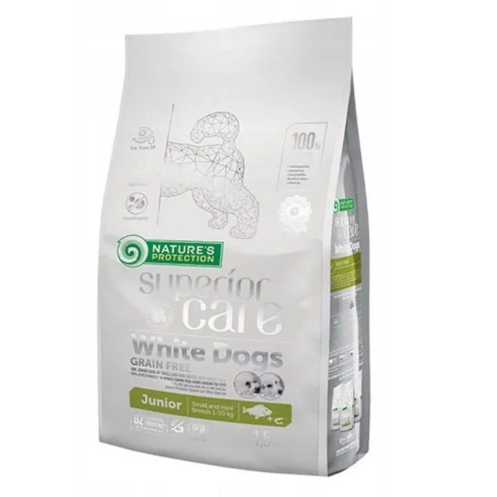 Krmivo NATURE'S PROTECTION Superior Care White Dogs Ryby