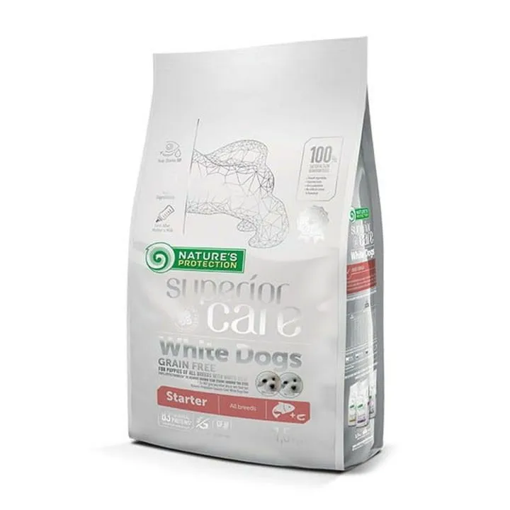 Krmivo NATURE'S PROTECTION Superior Care White Dogs