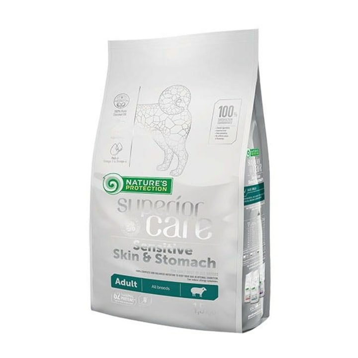 Krmivo NATURE'S PROTECTION Superior Care Skin Stomach Baránok
