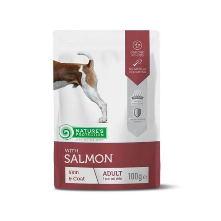 Mokré jedlo NATURE'S PROTECTION Adult Salmon 100 g