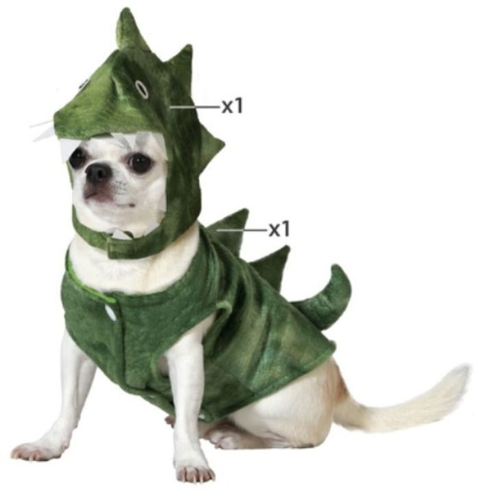 Kostým pre psa Veľkosť Dinosaurus